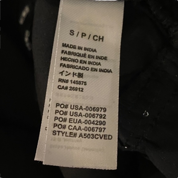 Amuse Society top size S black puffed sleeves gorpore dark academia - Picture 6 of 8